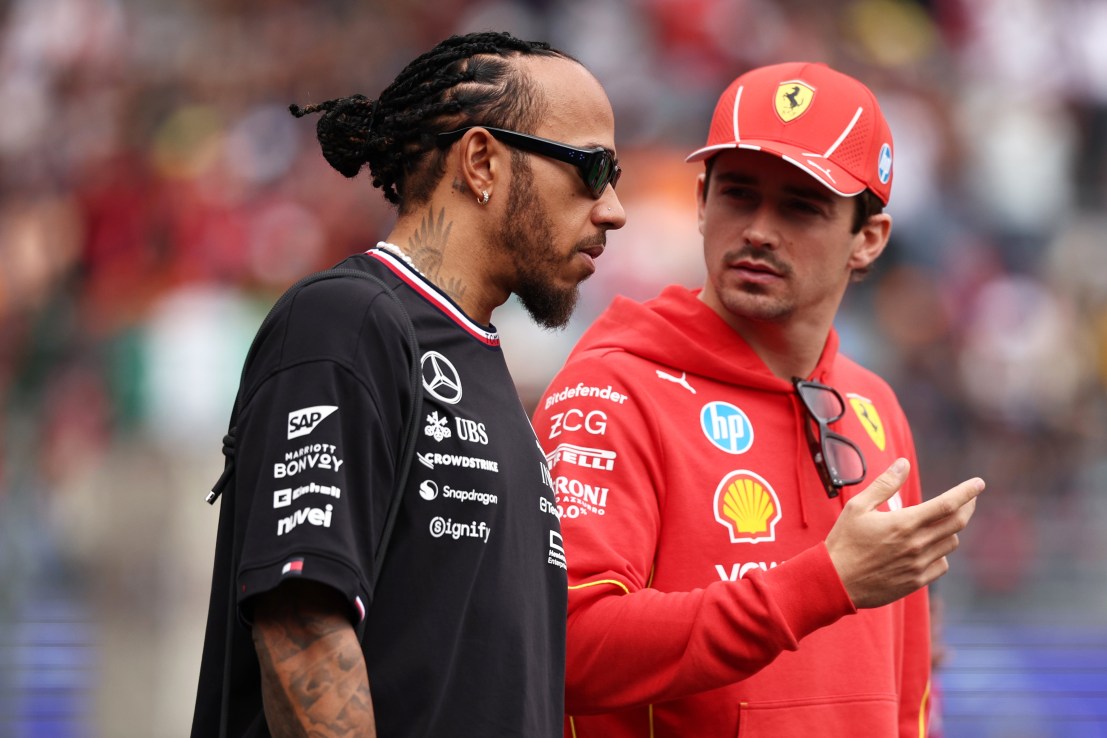 Is it written in the F1 stars for Hamilton at Ferrari?