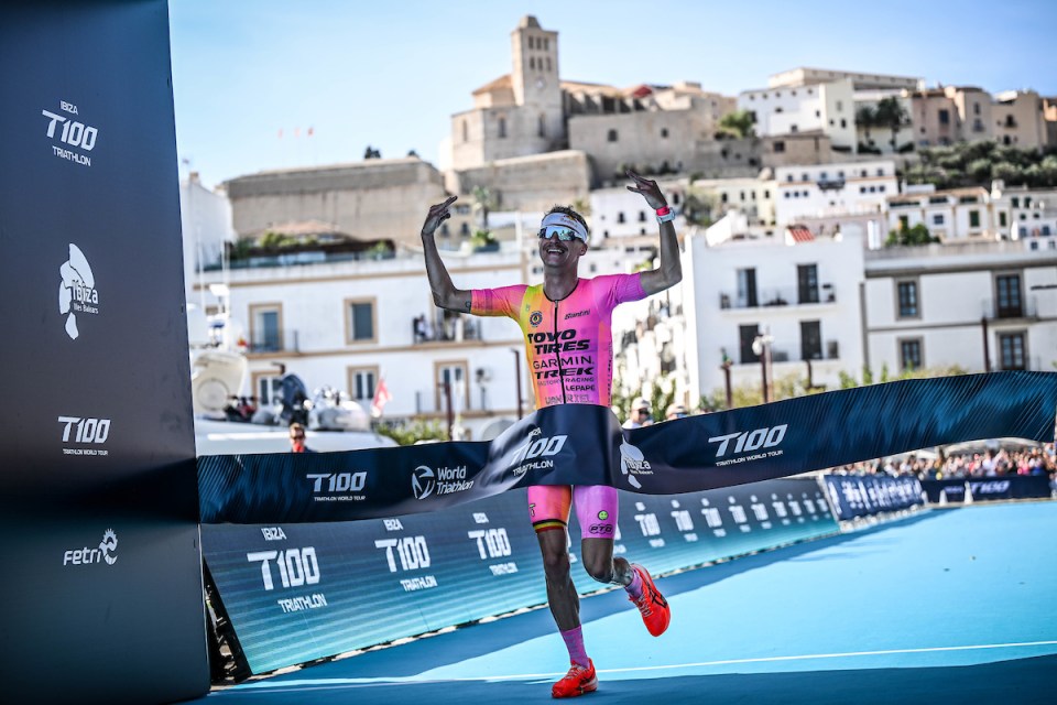 The T100 Triathlon World Tour calls in seven cities, including Ibiza, London and Las Vegas