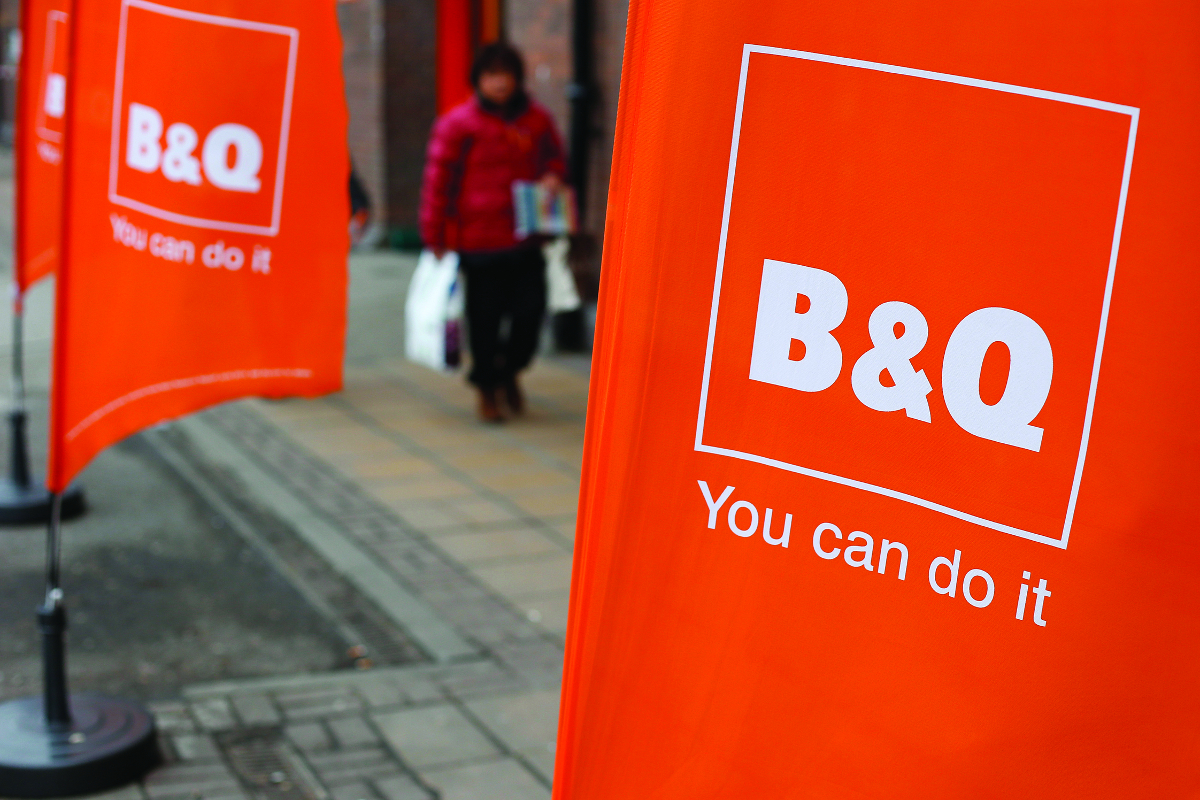 B&Q and Screwfix owner Kingfisher: Weak trading in France and £45m tax hit cause shares to plummet