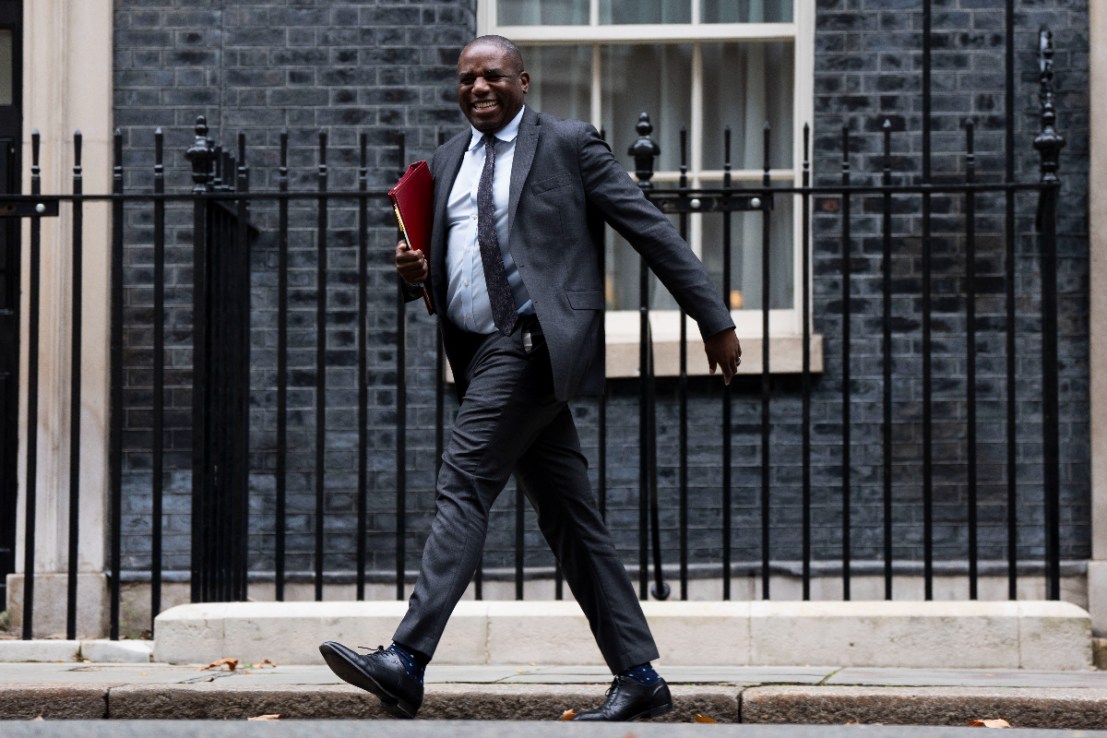 The UK has issued fresh sanctions against “unscrupulous kleptocrats” including Ukrainian oligarch Dmitry Firtash and Angolan billionaire Isabel Dos Santos. Pictured, David Lammy. Photo: PA