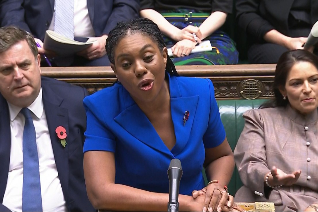 Conservative leader Kemi Badenoch has urged Keir Starmer to reopen trade talks with the US, after Donald Trump swept to victory over Democrat rival Kamala Harris.