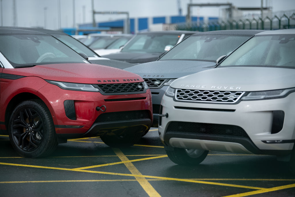 Jaguar Land Rover has reported its half-year results. (Photo by David Hecker/Getty Images)