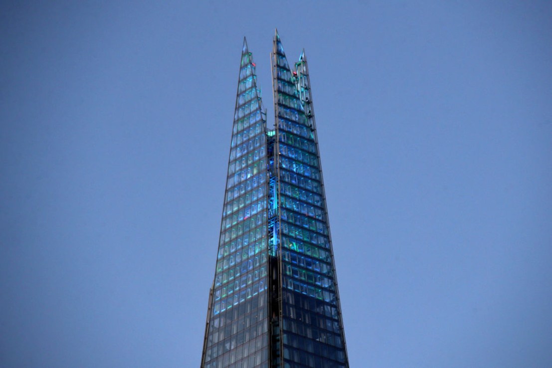 The Shangri-La Hotel at The Shard has been operating for more than ten years. (Photo by Alex Pantling/Getty Images)