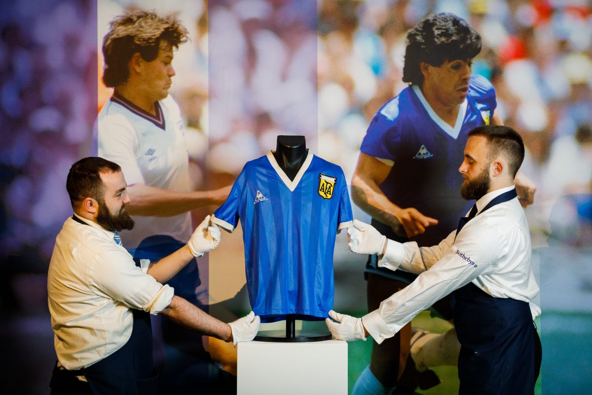 Maradona’s shirt, Holyfield’s belt and Peaty’s trunks: How the world went crazy for sports memorabilia