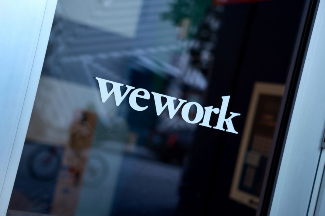 Wework International was not part of the US parent company's bankruptcy procedure. (Photo by Joe Raedle/Getty Images)