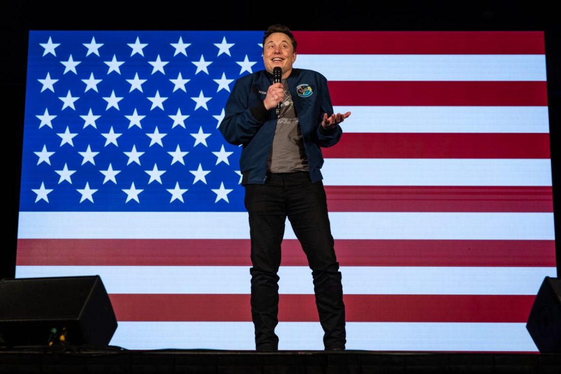 Musk is heading up Trump's 'department of government efficiency' (or DOGE) in the US  (Photo by Samuel Corum/Getty Images)