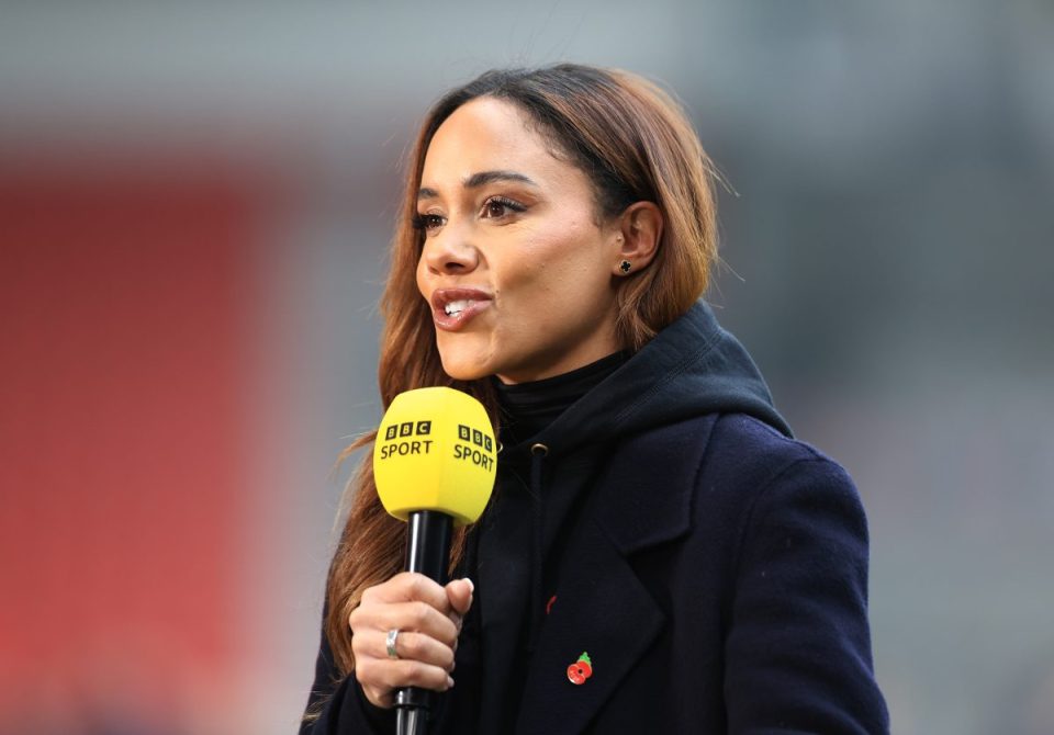 Alex Scott has followed Lineker's path from professional football to BBC presenting