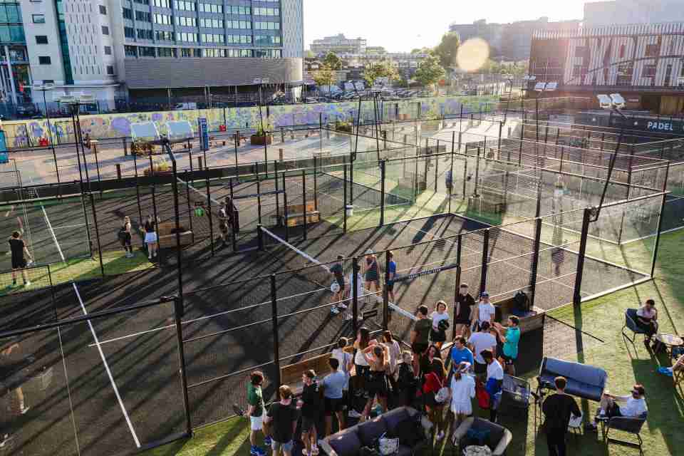 Padel Social Club in London is one of three English venues recognised by Club Aguilas