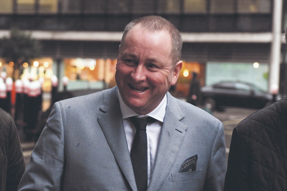 Mike Ashley, founder of Frasers Group Plc. Photographer: Chris J. Ratcliffe/Bloomberg via Getty Images