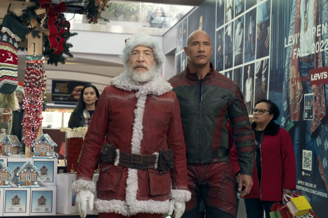 Dwayne 'The Rock' Johnson and JK Simmons in Red One