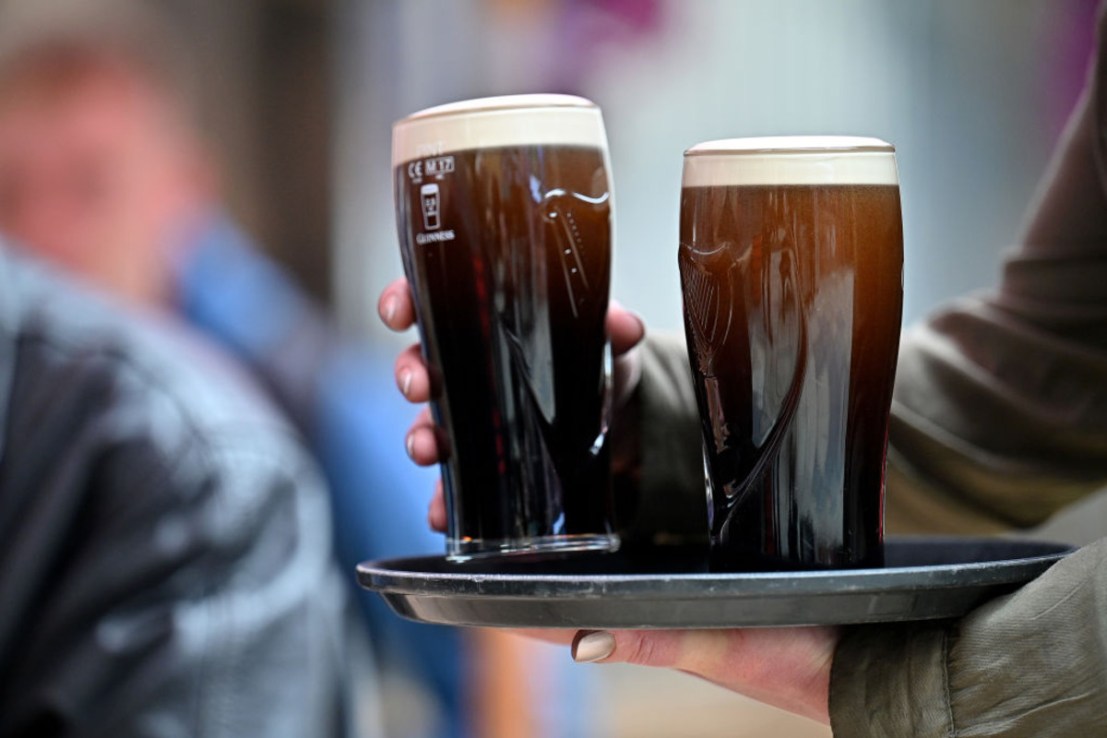 Shares in Diageo, which owns the likes of Guinness, are making a comeback. (Photo by Jeff J Mitchell/Getty Images)