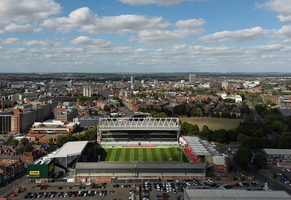 Aerial Views Of Mattioli Woods Welford Road Stadium