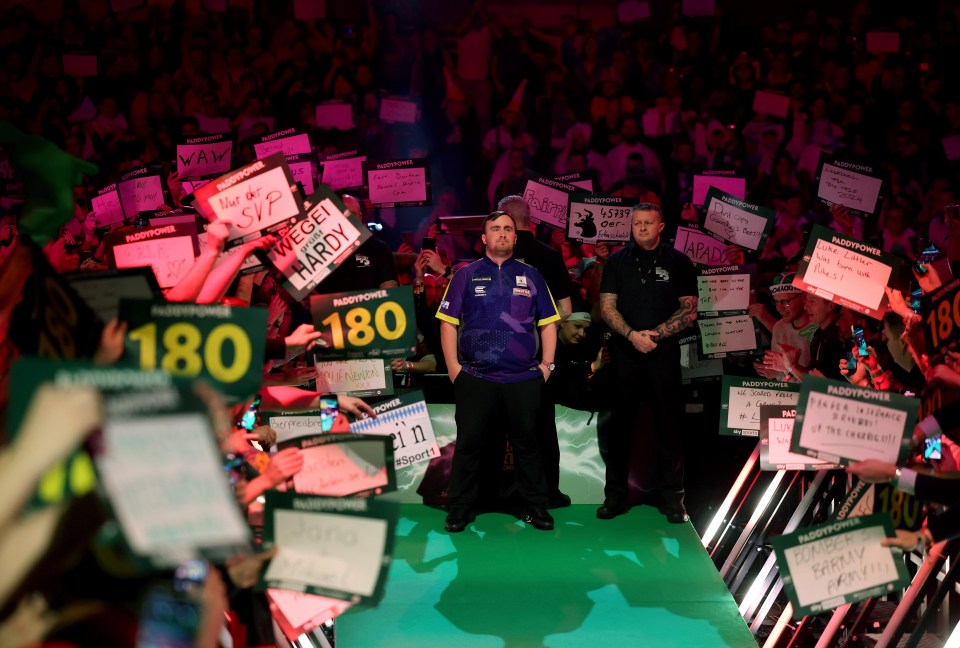 Target Darts signed Luke Littler when he was 12; five years on he is a star