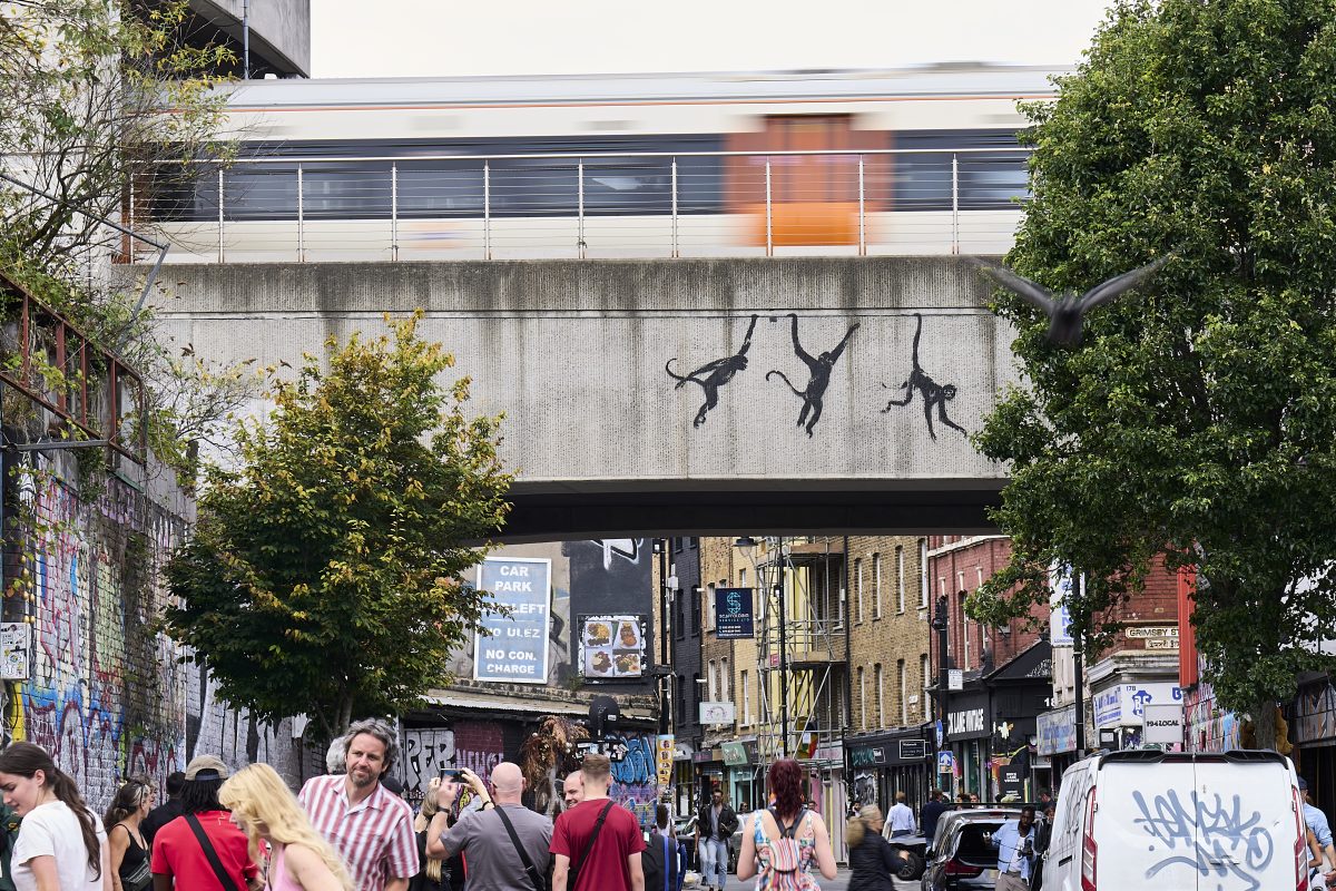 Mystery as Banksy artwork on Brick Lane disappears overnight