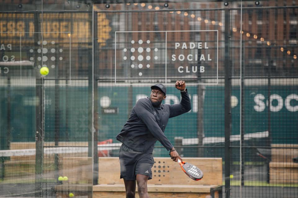 Stormzy says he is hooked on padel, the fast-growing sport loved by celebrities