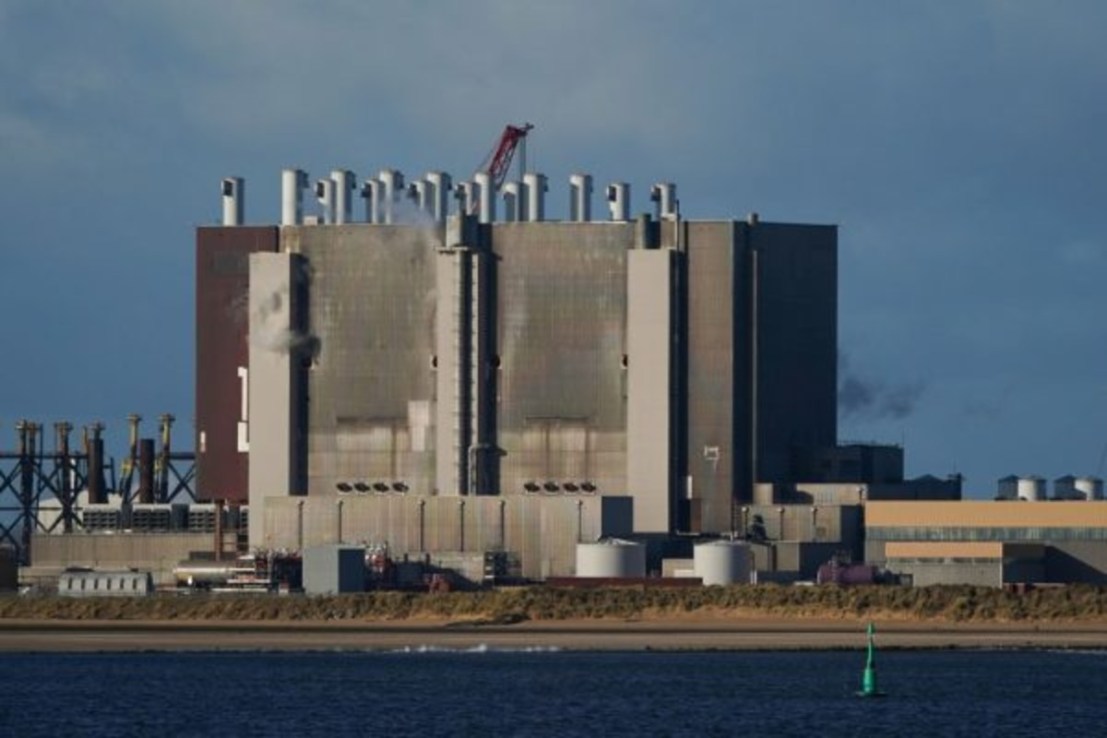 Hartlepool nuclear power station