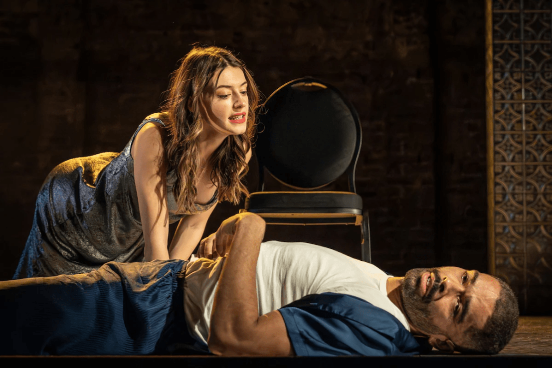 Daisy Edgar-Jones and Kingsley Ben-Adir in Cat On A Hot Tin Roof (Photo: Marc Brenner)