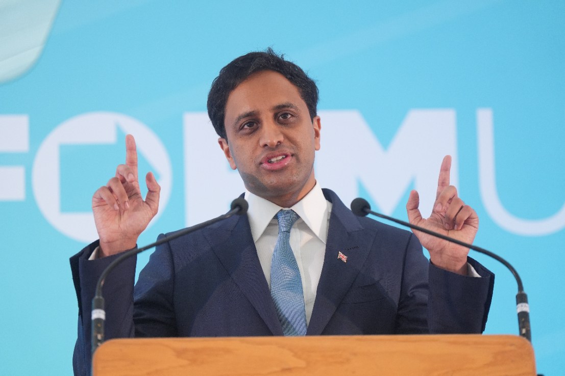 More than 46,000 people joined Reform UK in the last two weeks of December, the party chairman told supporters amid a spat with the Tories over membership numbers. Photo: PA