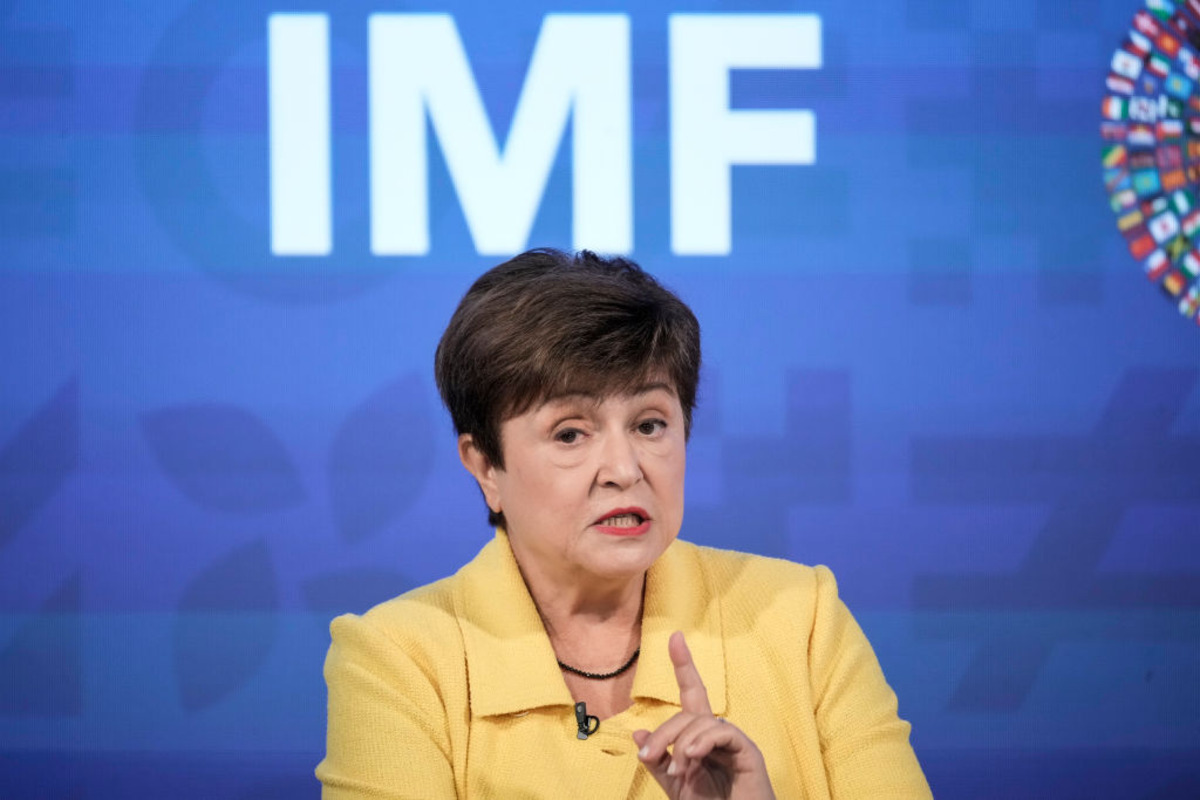 IMF chief sees steady world growth in 2025