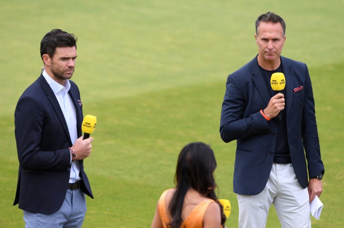 Michael Vaughan (right) says a two-tier system of Test cricket has to happen