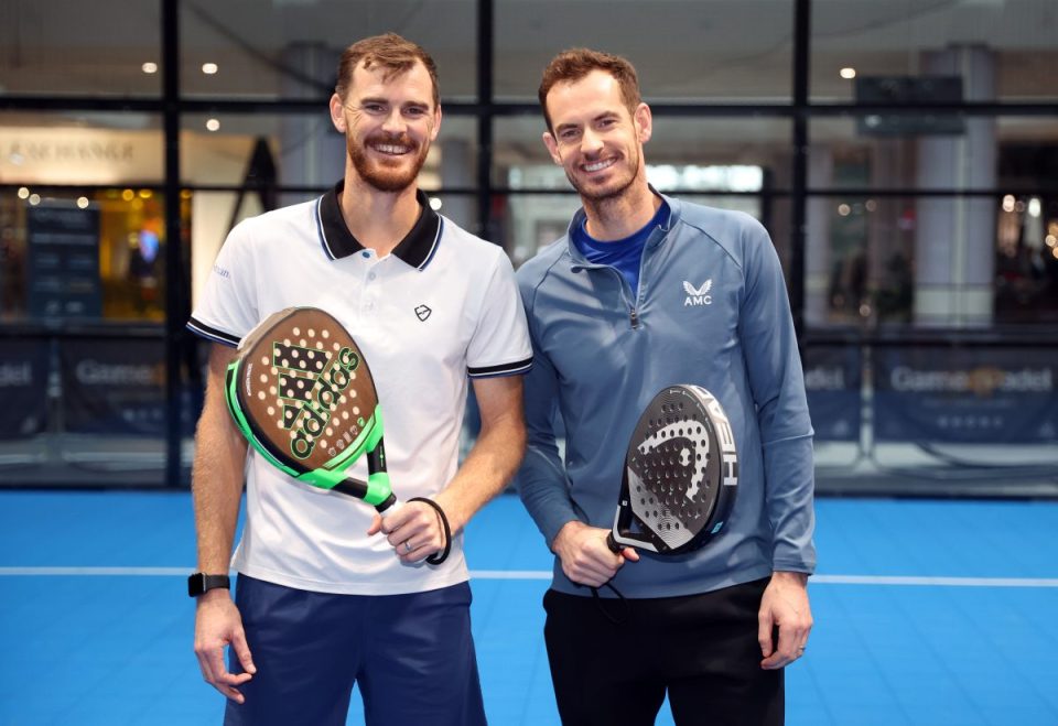 Andy Murray and brother Jamie were early backers of the UK's biggest padel centre operator