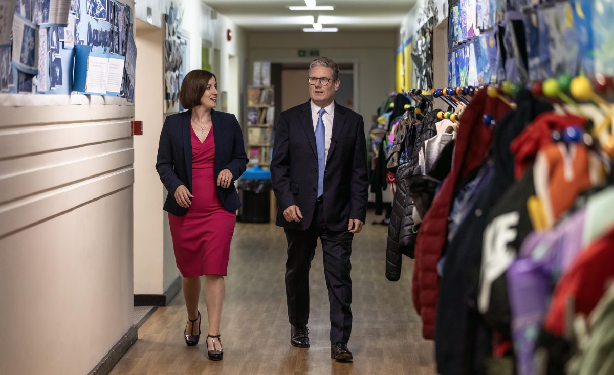 Prime Minister Keir Starmer and Education Secretary Bridget Phillipson  (Photo by Richard Pohle - WPA Pool/Getty Images)