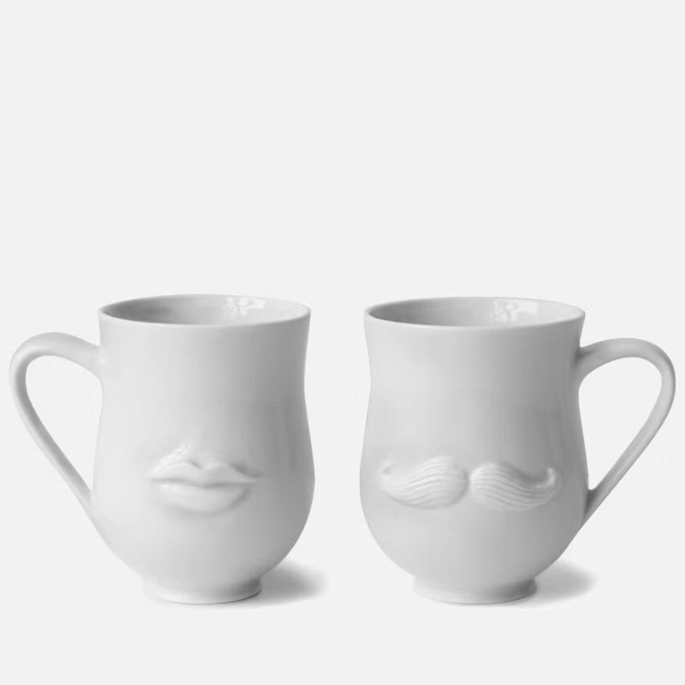 Jonathan Adler Mr & Mrs Muse Reversible Mug homeware