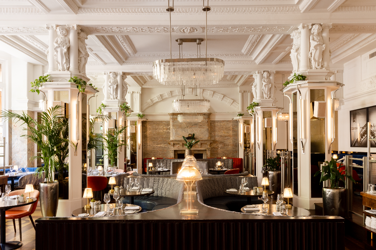 Best London hotels: eat in the room that inspired the Titanic