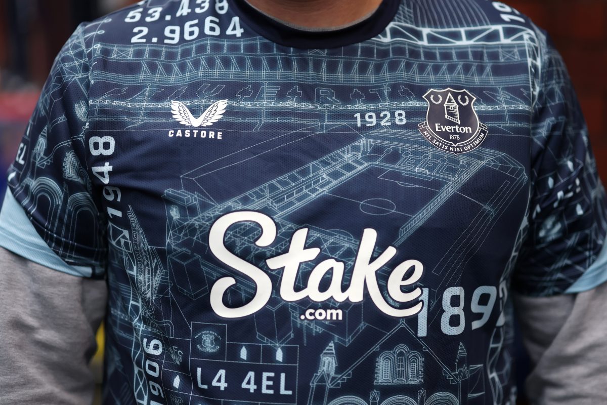 Everton sponsor Stake to leave UK after probe into porn ad